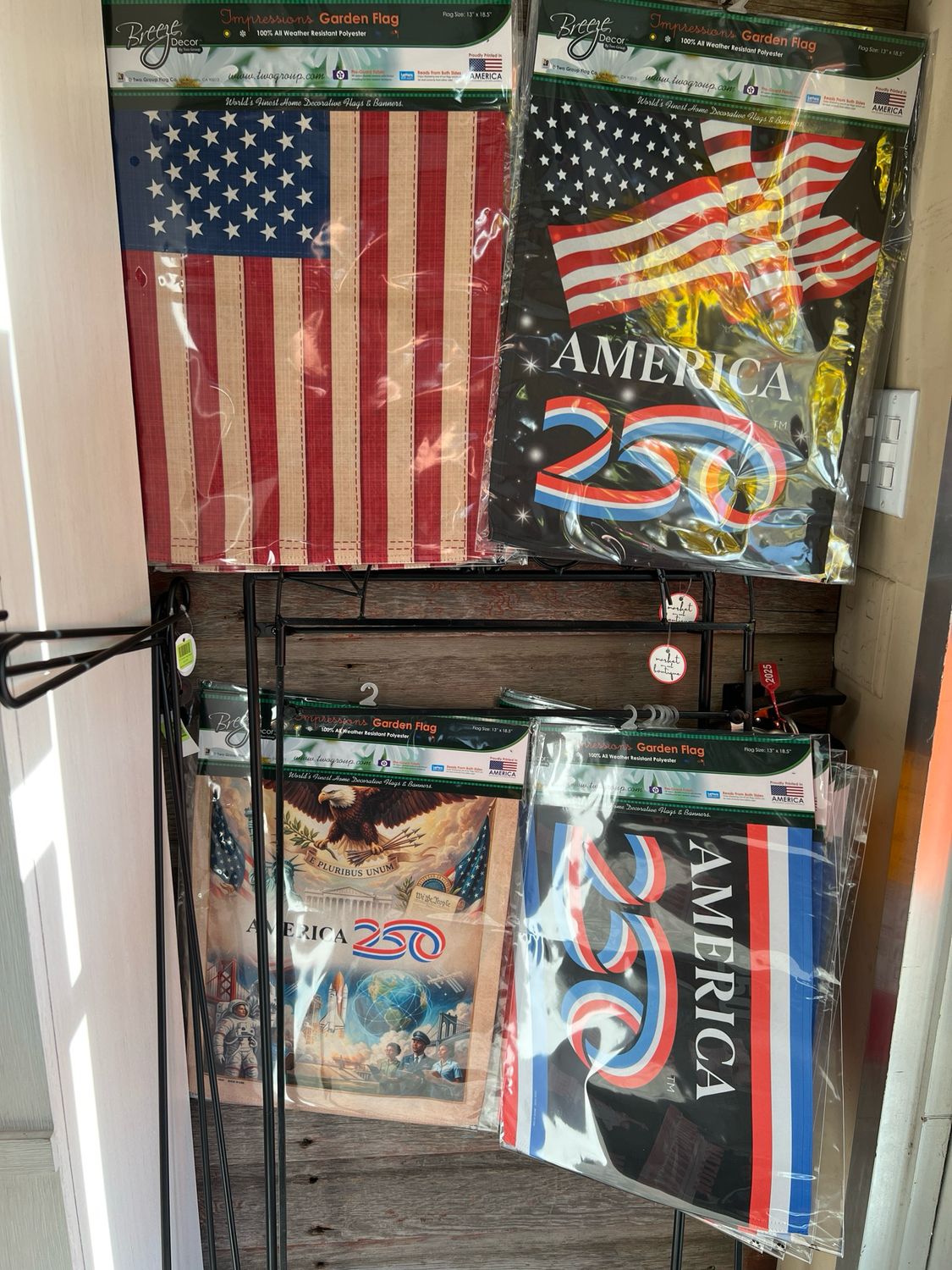 Patriotic Garden Flags