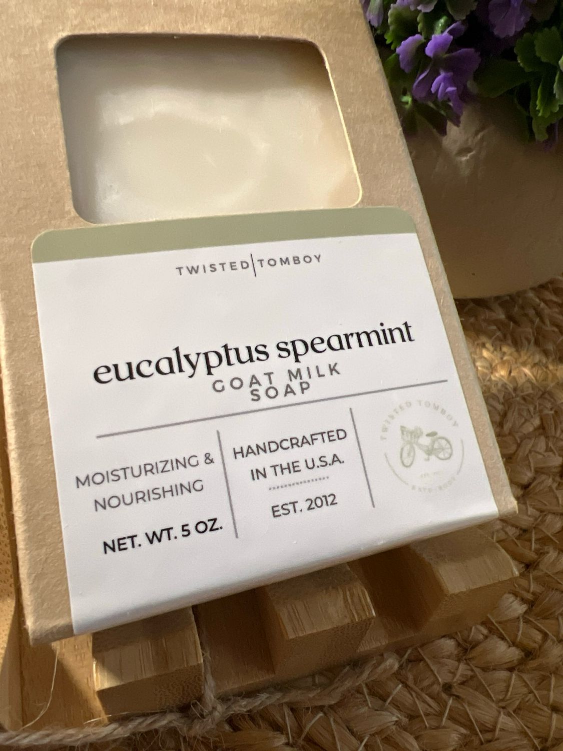 Eucalyptus+Spearmint Goat Milk Soap