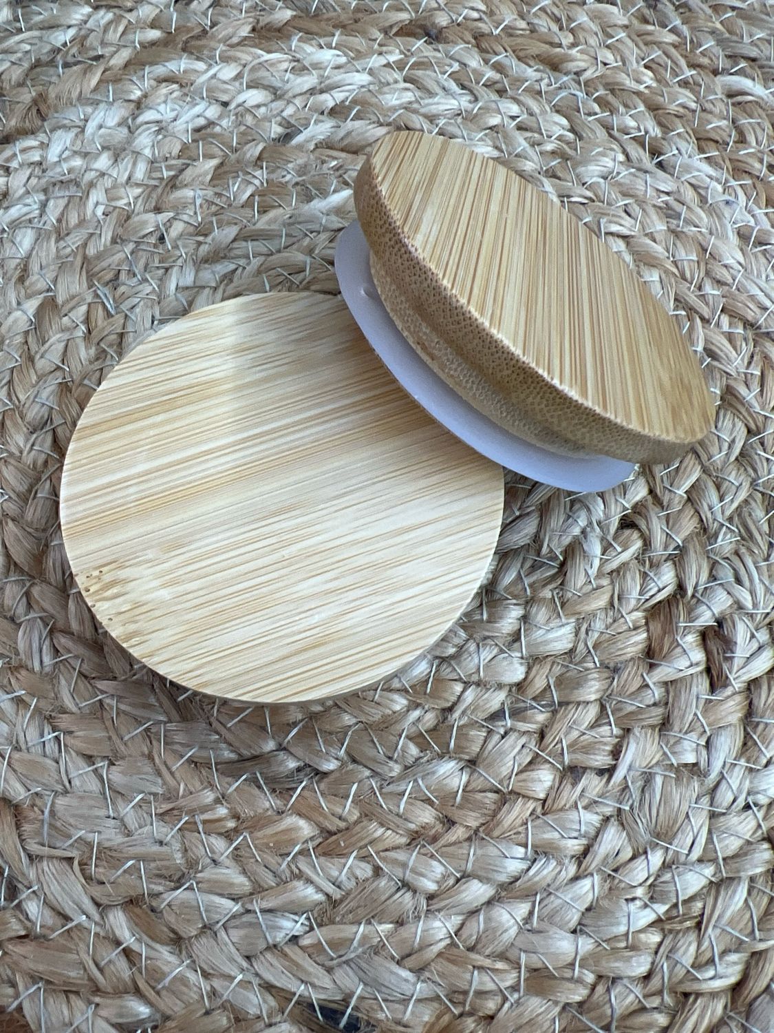 Bamboo STD Mason Jar Lid