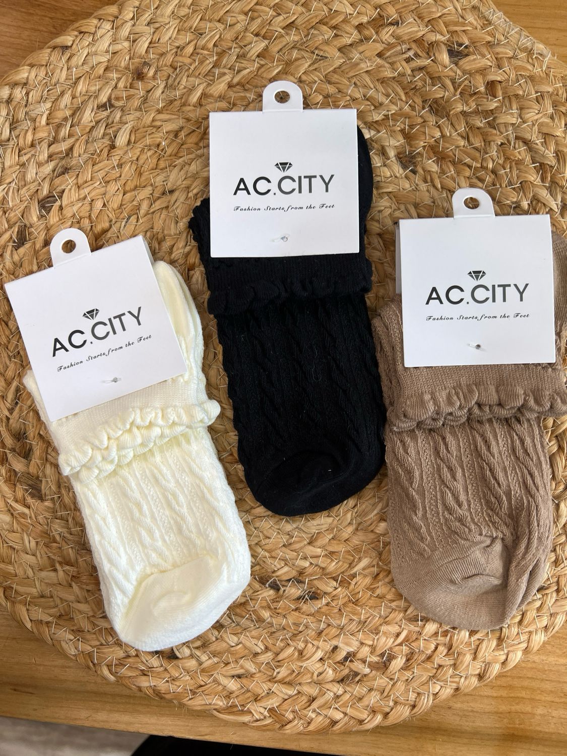 Retro Twist Ankle Sooks