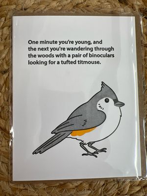 Birdwatching Birthday Card Birdwatching Birthday Card