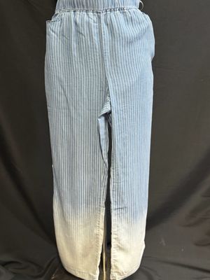 Faded Denim Stripe Pant Faded Denim Stripe Pant