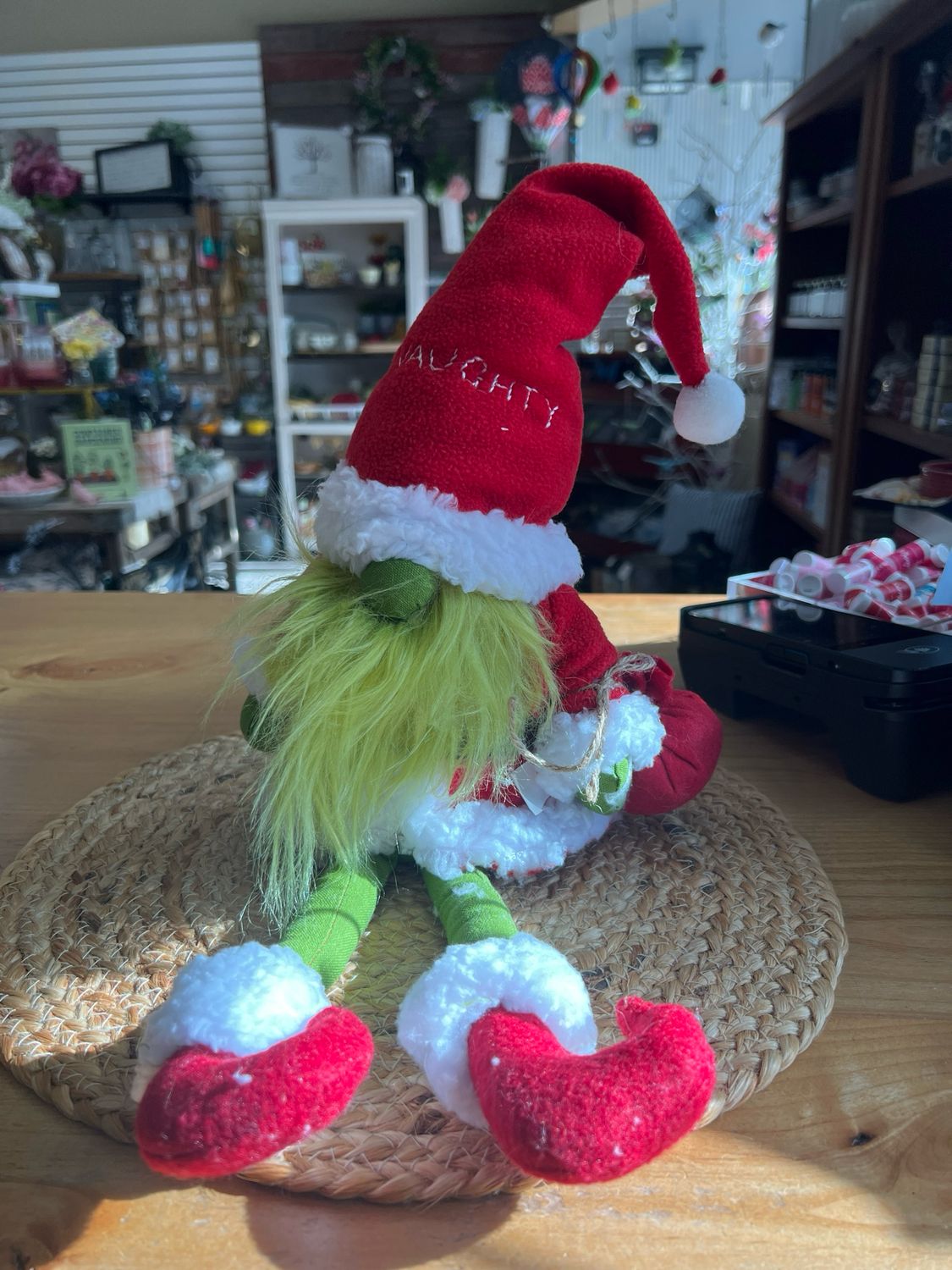 Naughty Green Gnome Naughty Green Gnome