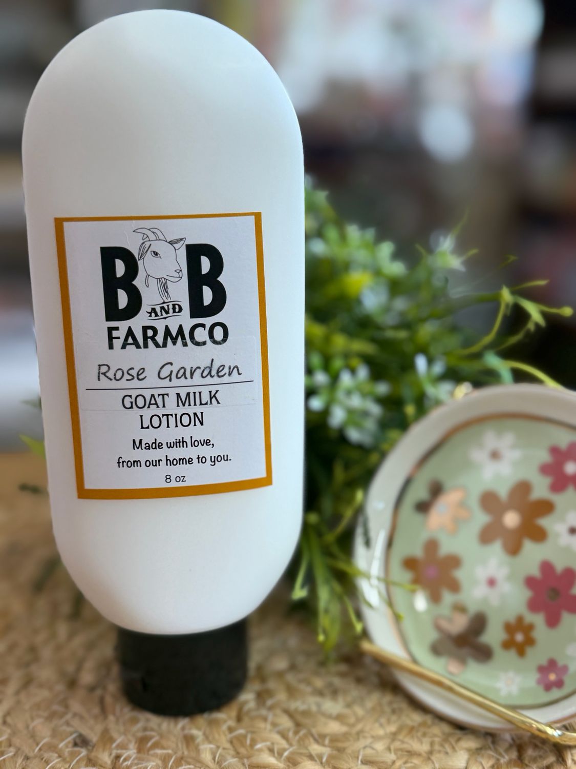 B&amp;B Goat Milk Lotion - Rose Garden8oz