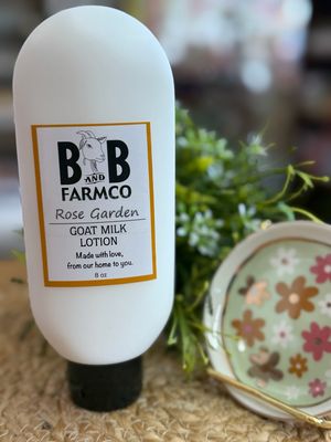 B&B Goat Milk Lotion - Rose Garden8oz B&B Goat Milk Lotion - Rose Garden8oz