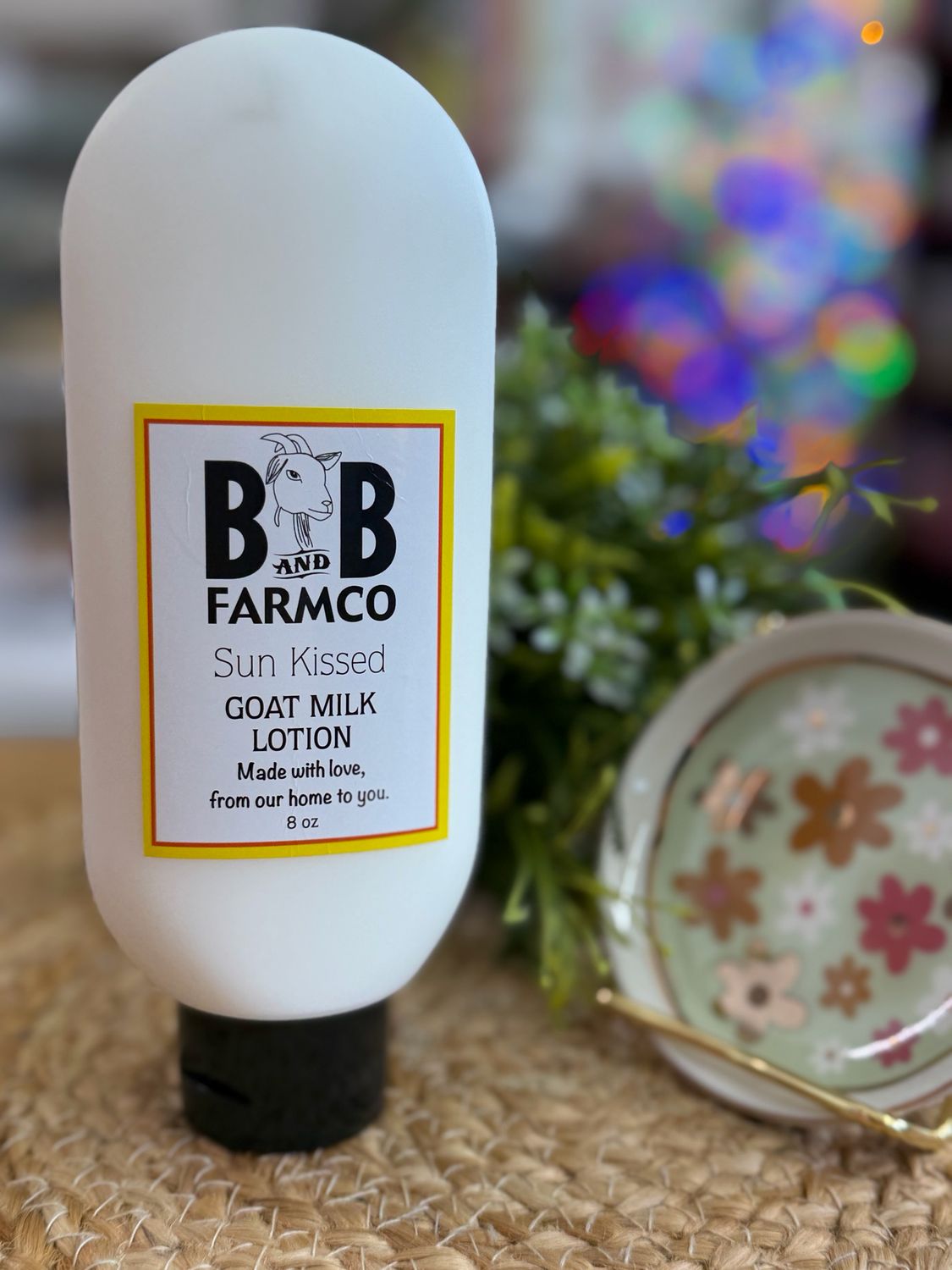 B&amp;B Goat Milk Lotion - Sun Kissed 8oz
