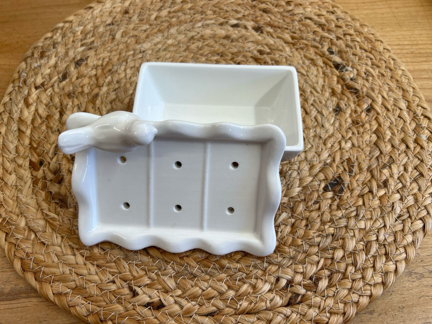Bird Soap Dish and Tray