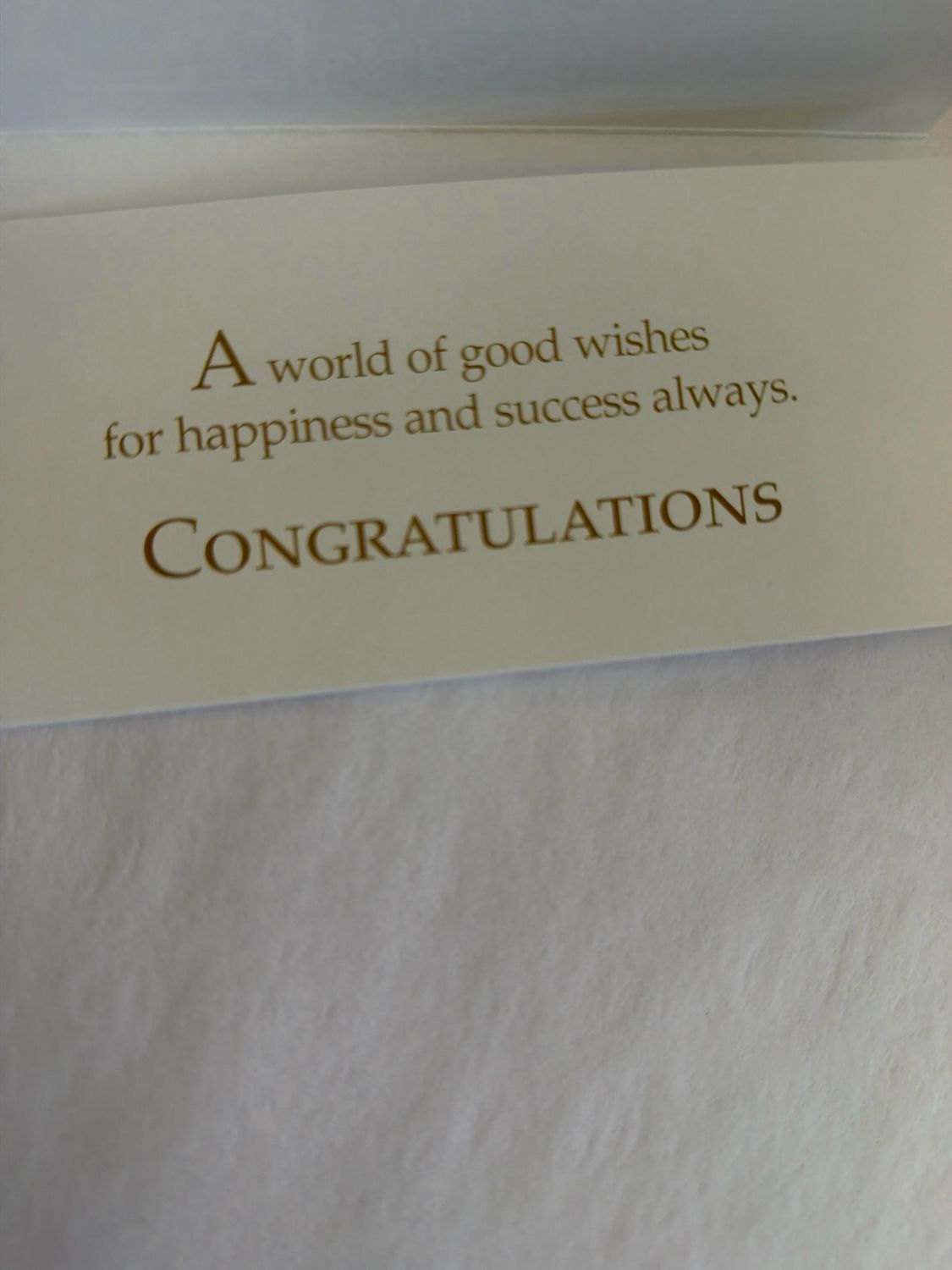 Graduate Money Holder Card