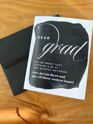 Dear Grad Card Dear Grad Card