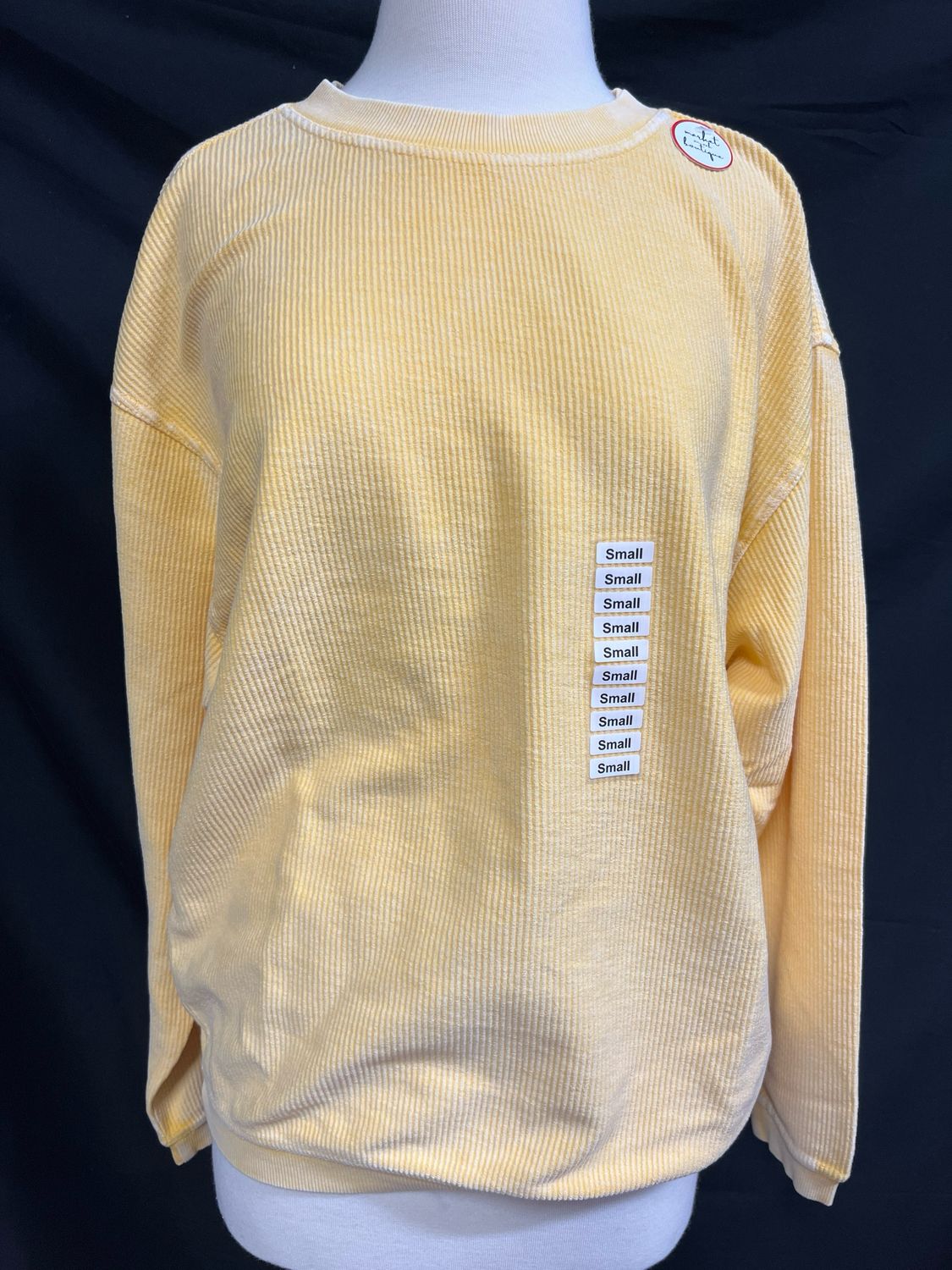 Daffodil Corded Crew Daffodil Corded Crew