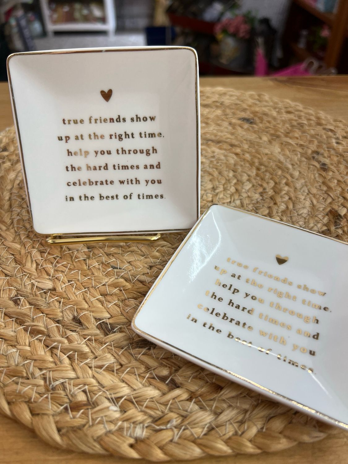 True Friends Trinket Dish