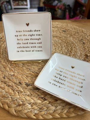 True Friends Trinket Dish True Friends Trinket Dish
