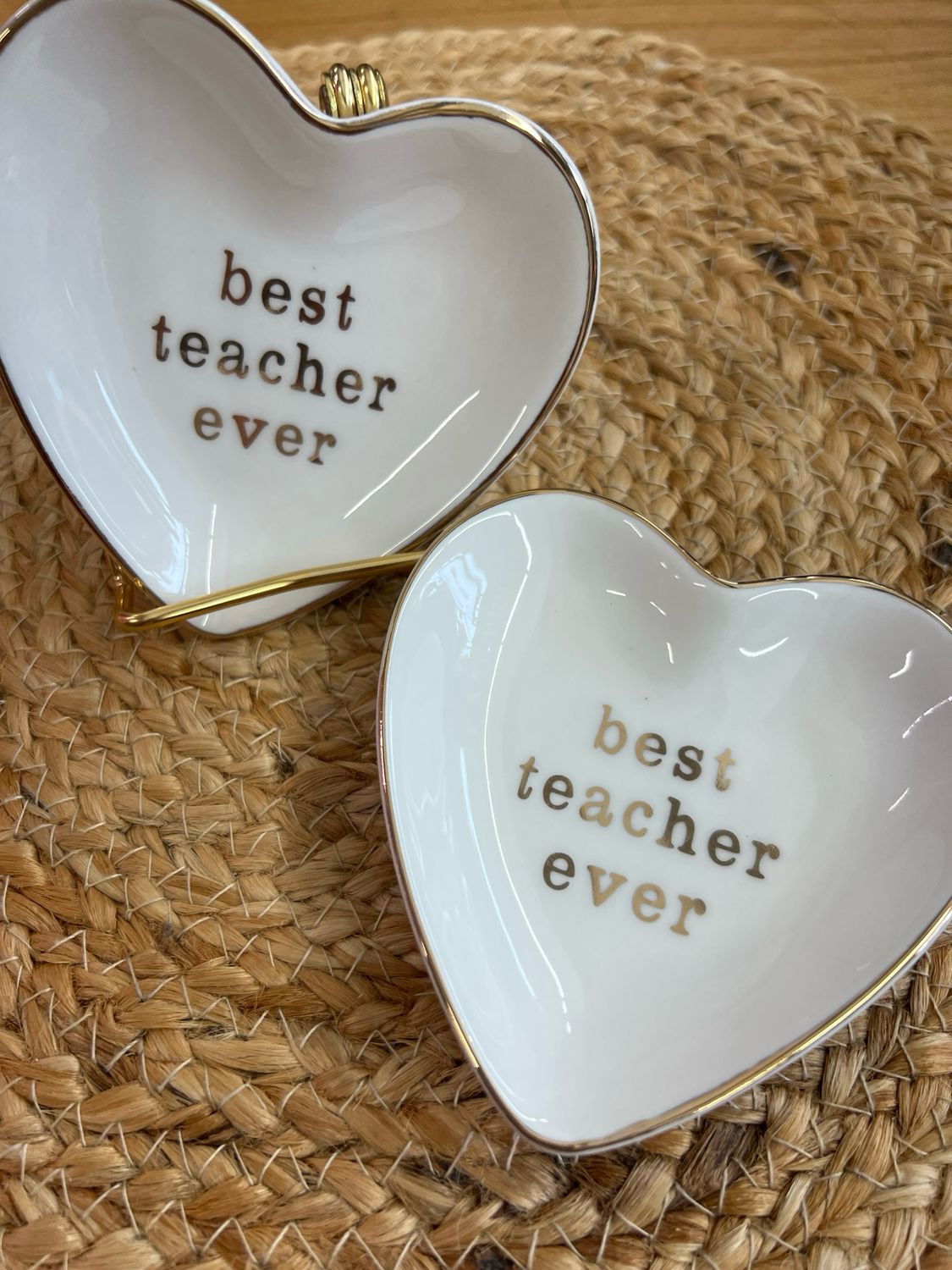 Best Teacher Ever Trinket Dish