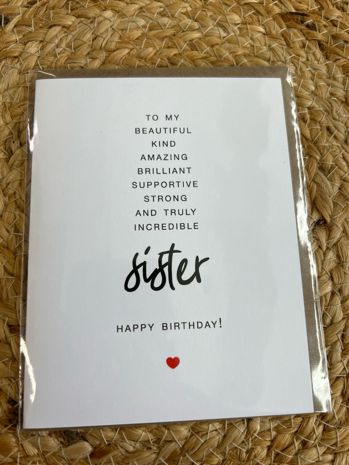 To My Sister Birthday Card To My Sister Birthday Card