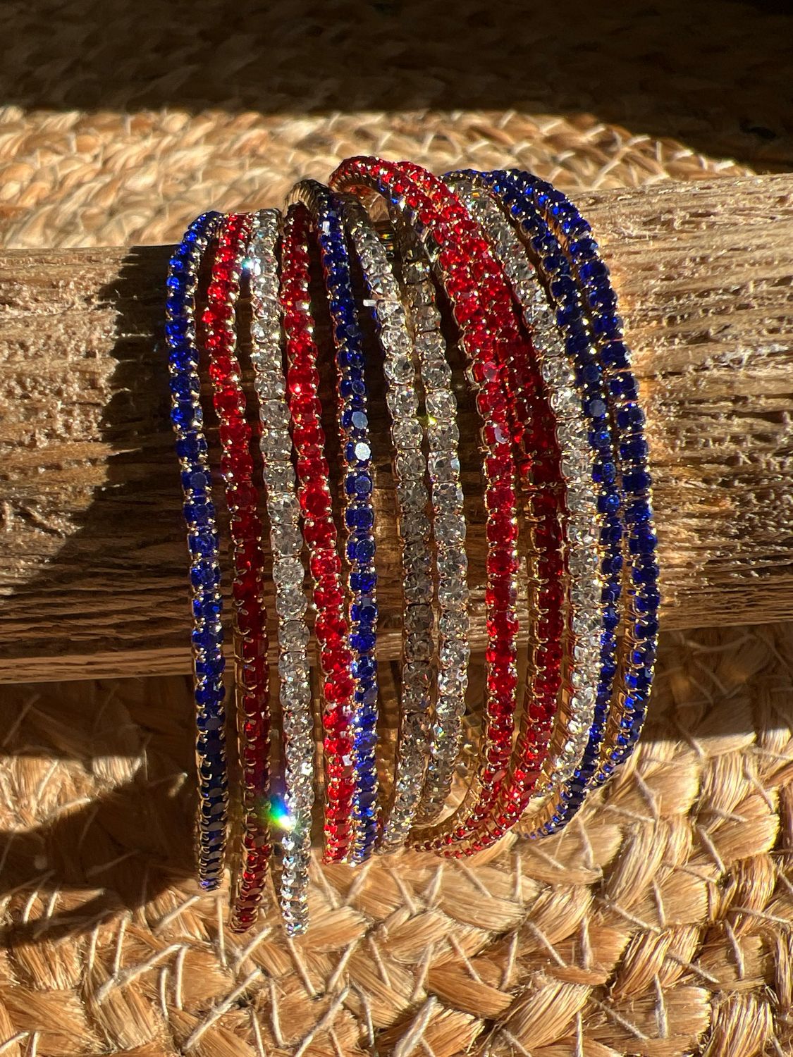 America USA Stretch Bracelets