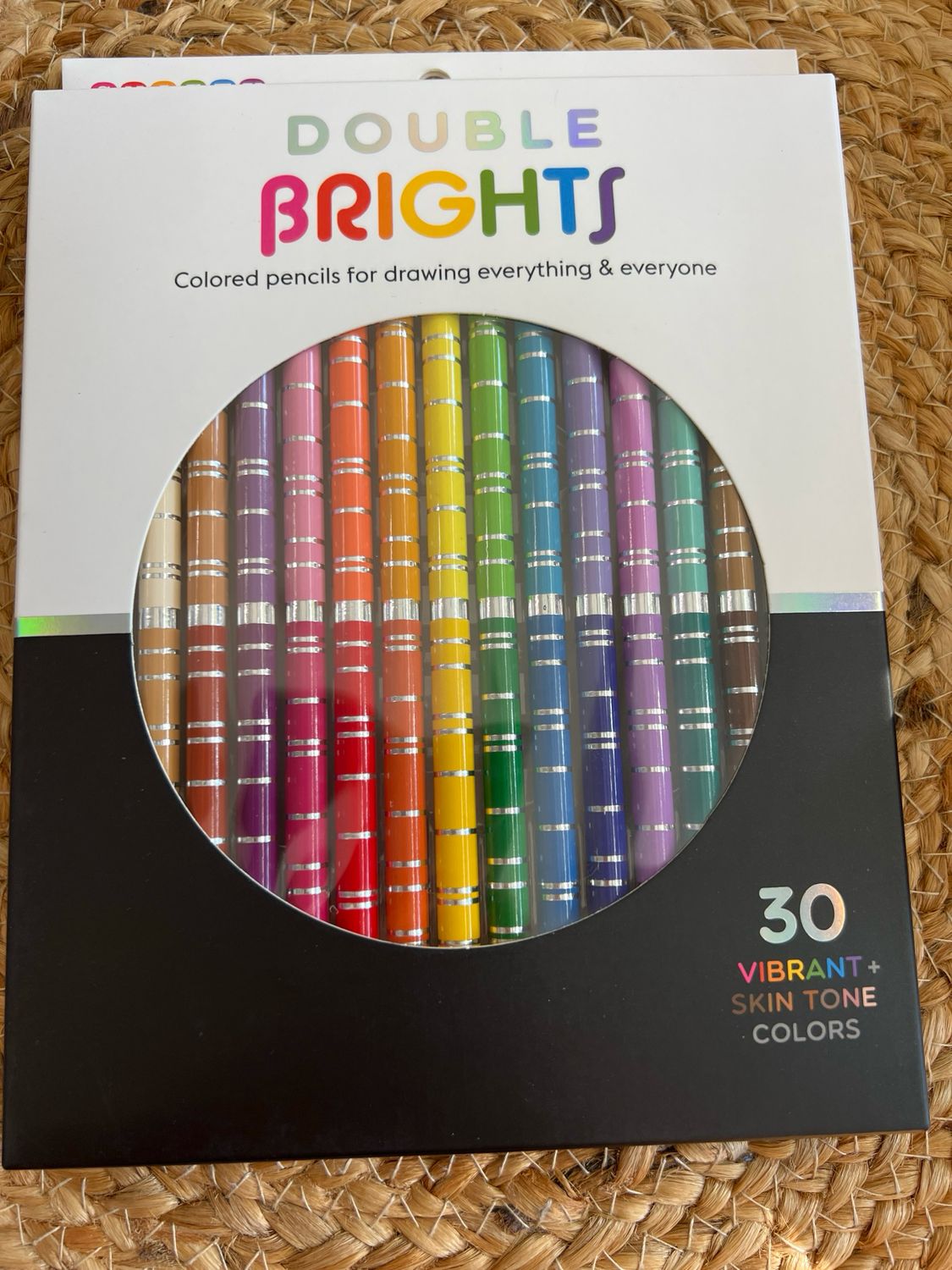 Double Rainbow Dual Tip Colored Pencils Set Double Rainbow Dual Tip Colored Pencils Set
