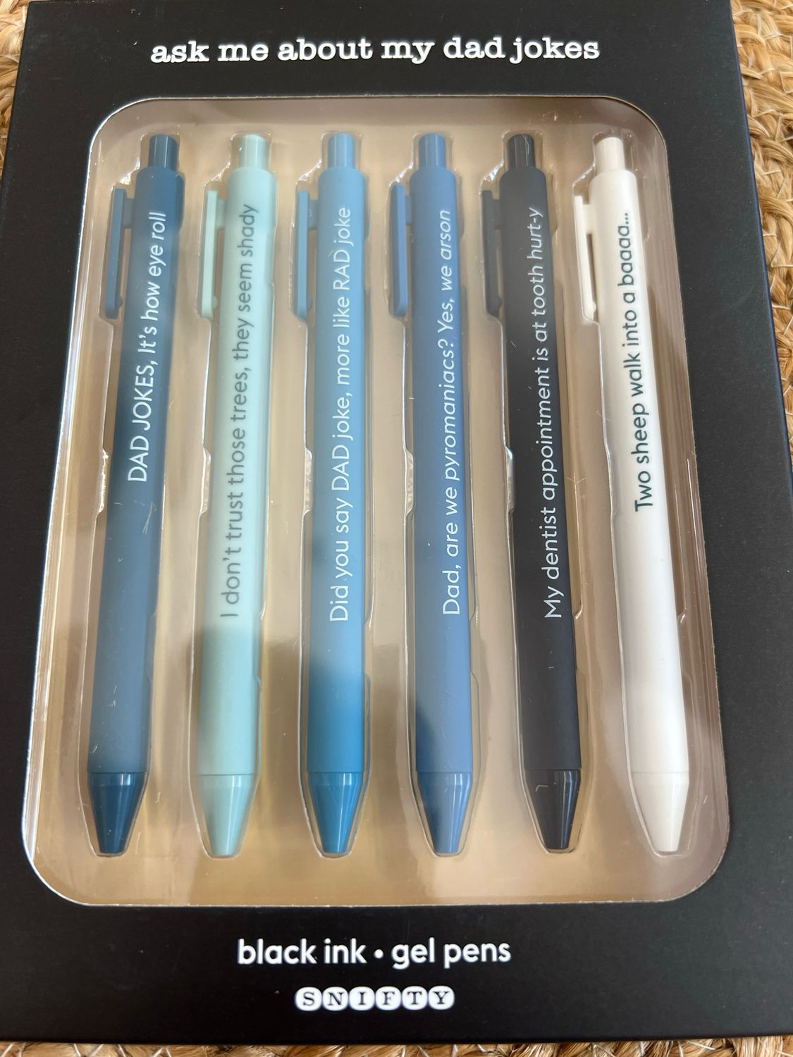 Dad Jokes Quotable Pen Set Dad Jokes Quotable Pen Set