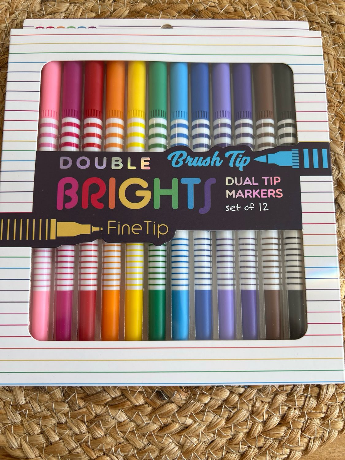 Double Brights Dual Tip Markers Set Double Brights Dual Tip Markers Set