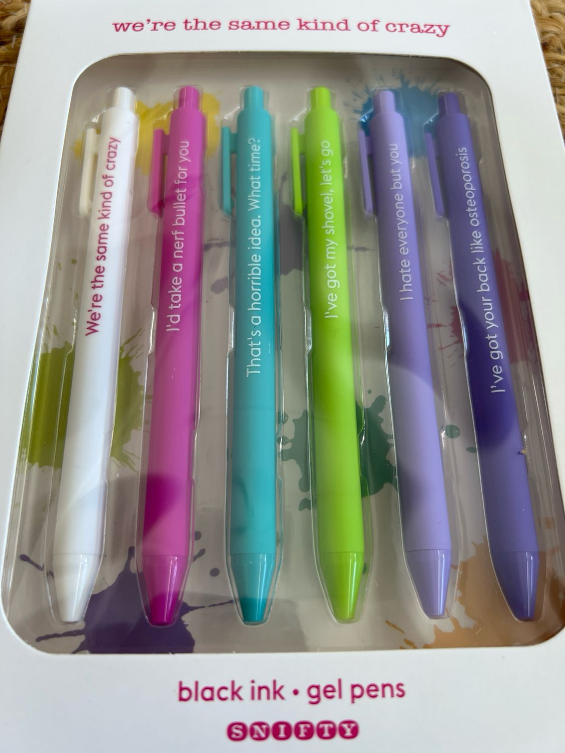 Same Kind of Crazy Quotable Pen Set Same Kind of Crazy Quotable Pen Set