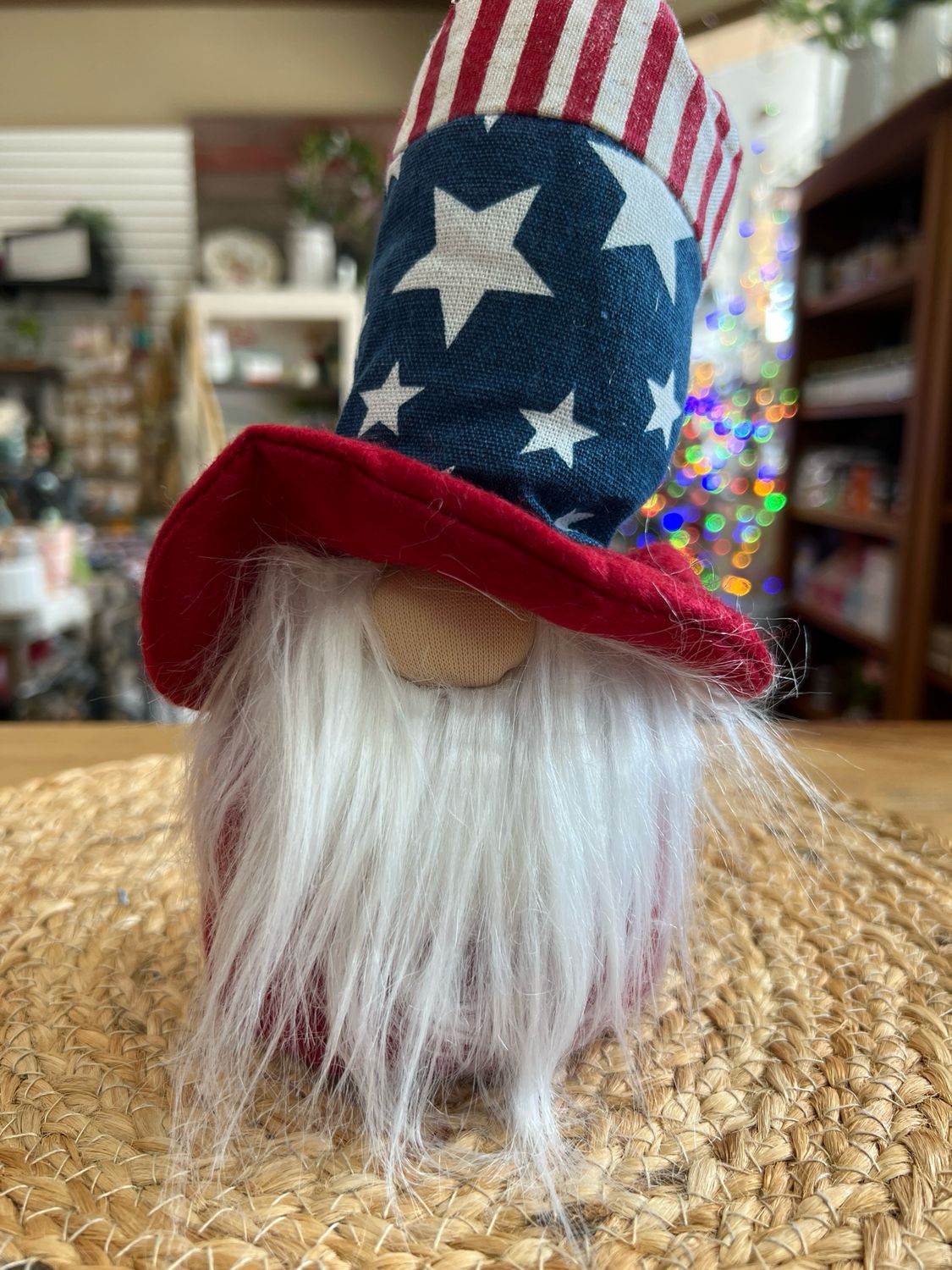 Patriotic Sitter Gnome