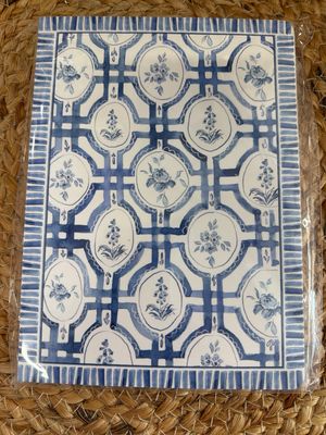 Blue Florals Journal