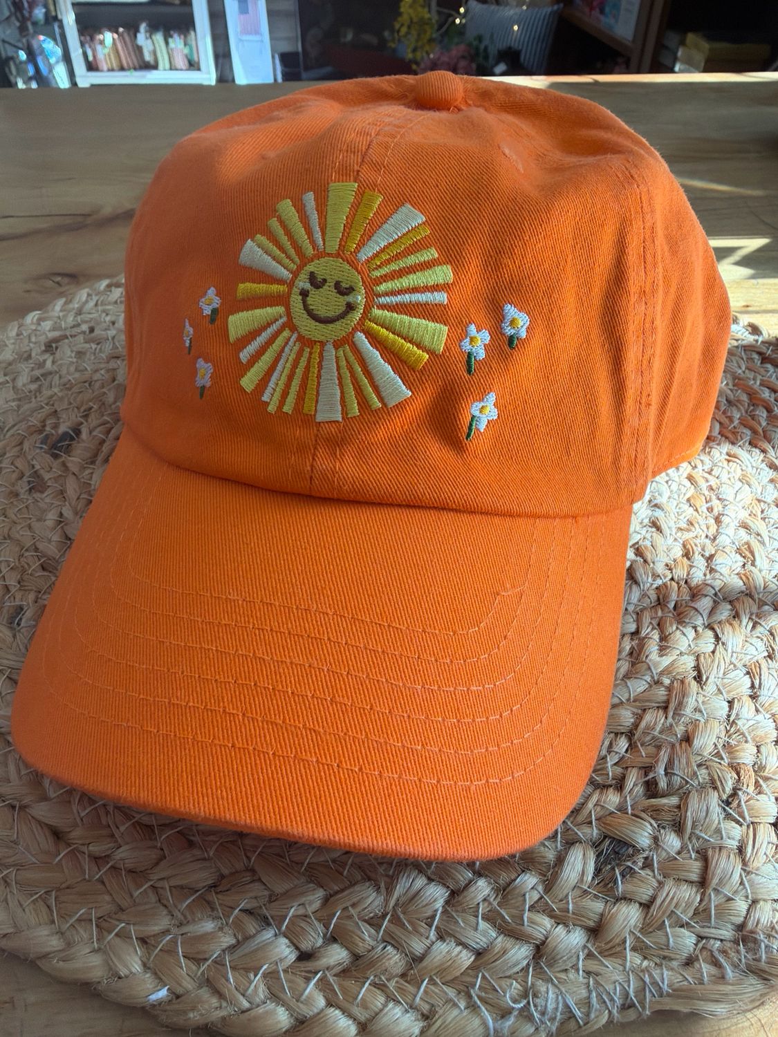 Embroidered Sunshine Trucker Hat