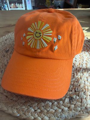 Embroidered Sunshine Trucker Hat Embroidered Sunshine Trucker Hat