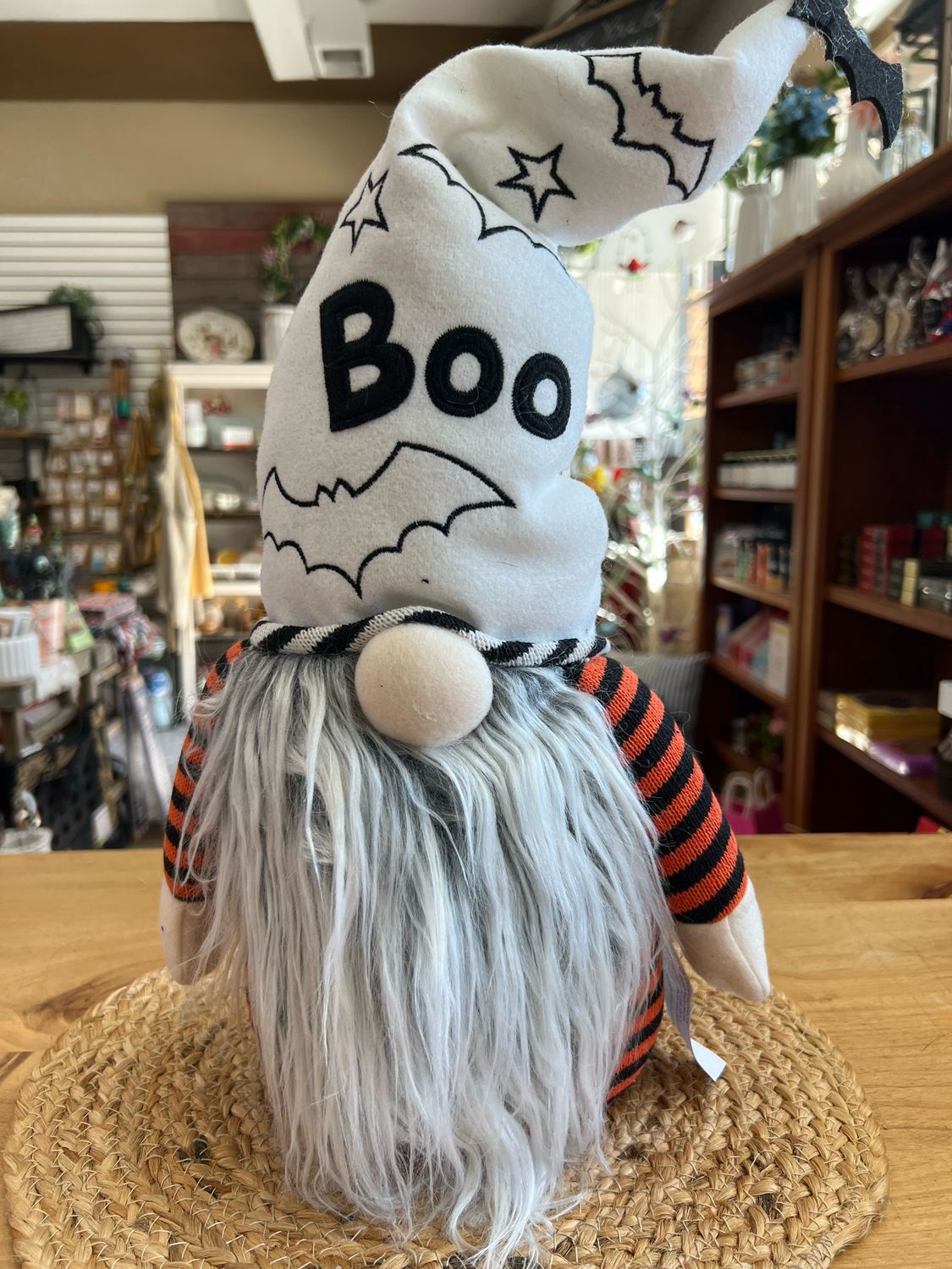24" Fabric Ghost Gnome