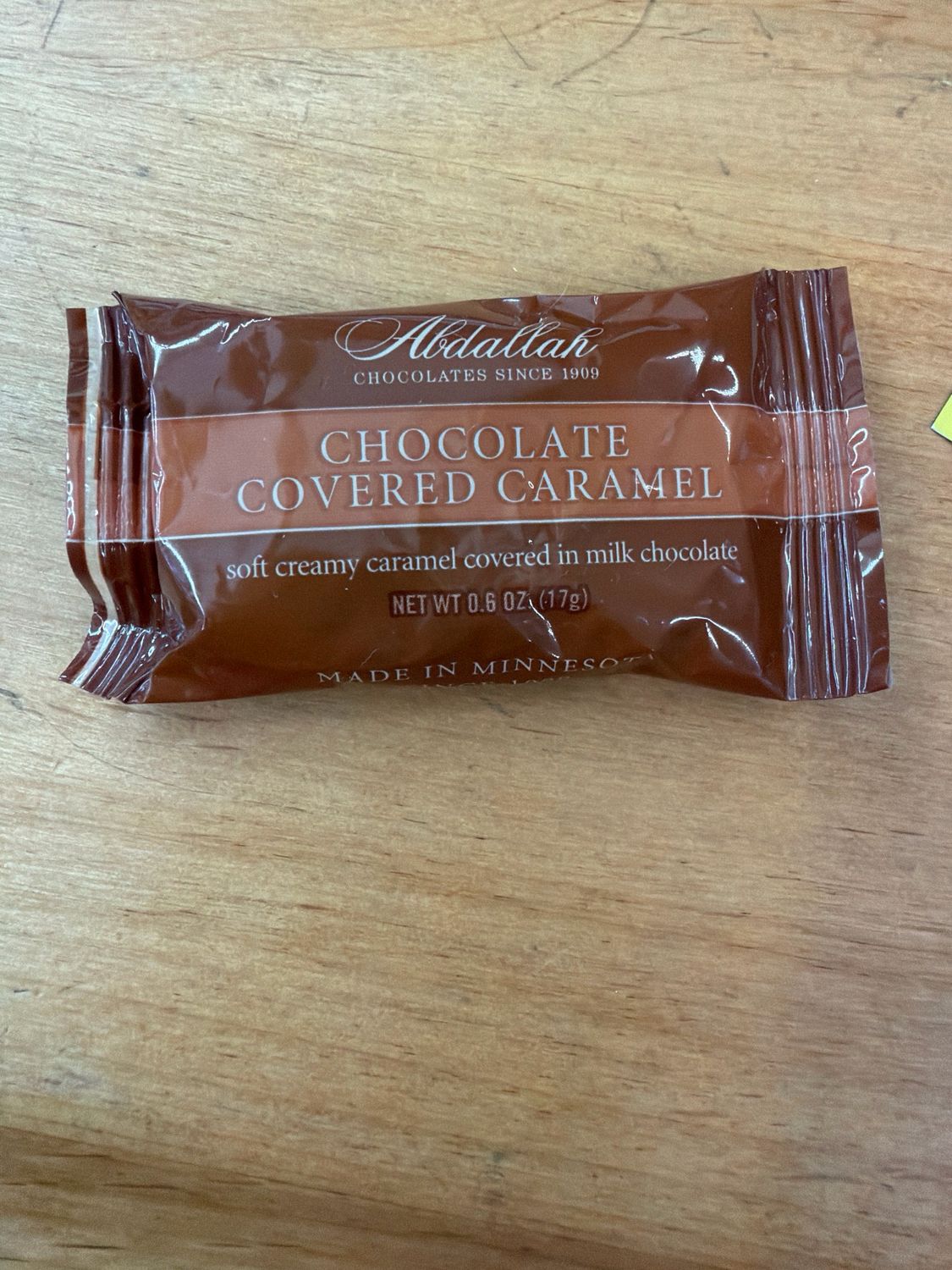 Abdallah Chocolate Covered Caramel