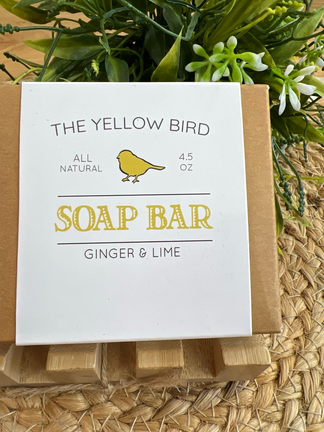 Yellow Bird Ginger Lime Soap Bar
