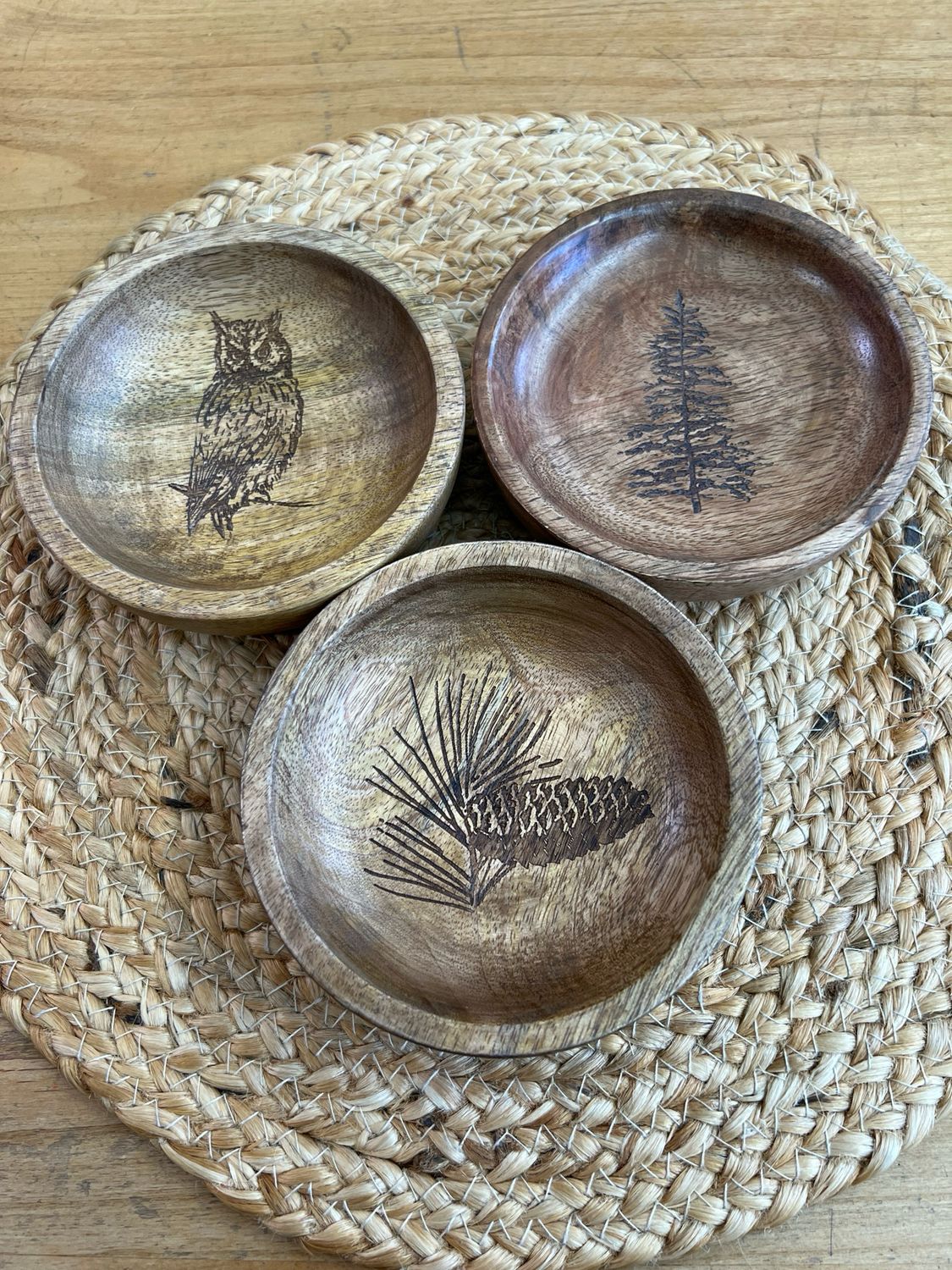 Pine Wood Bowl