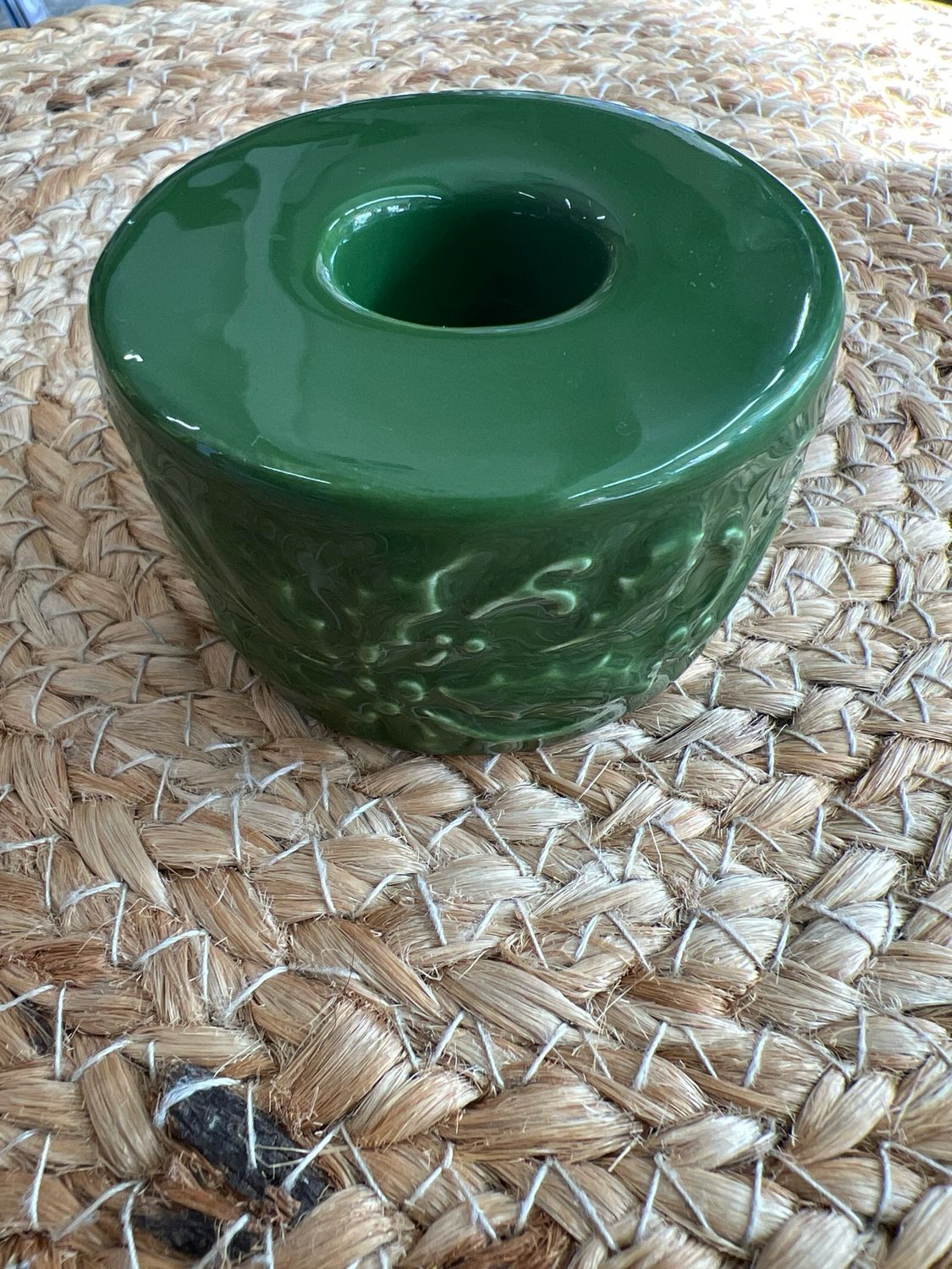 TAG Christmastime Ceramic Taper Holder