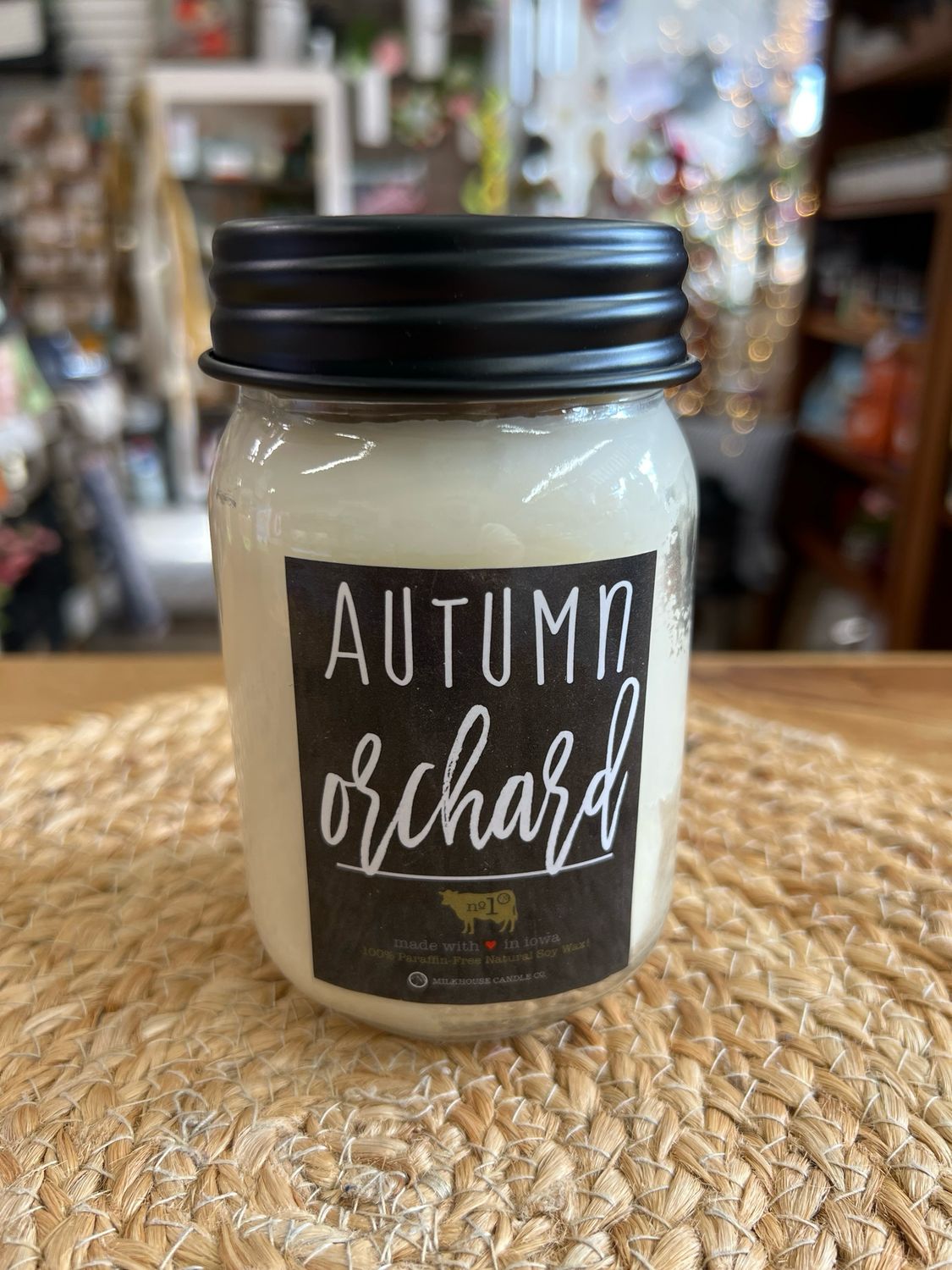Milkhouse Autumn Orchard 13oz Mason Jar Milkhouse Autumn Orchard 13oz Mason Jar