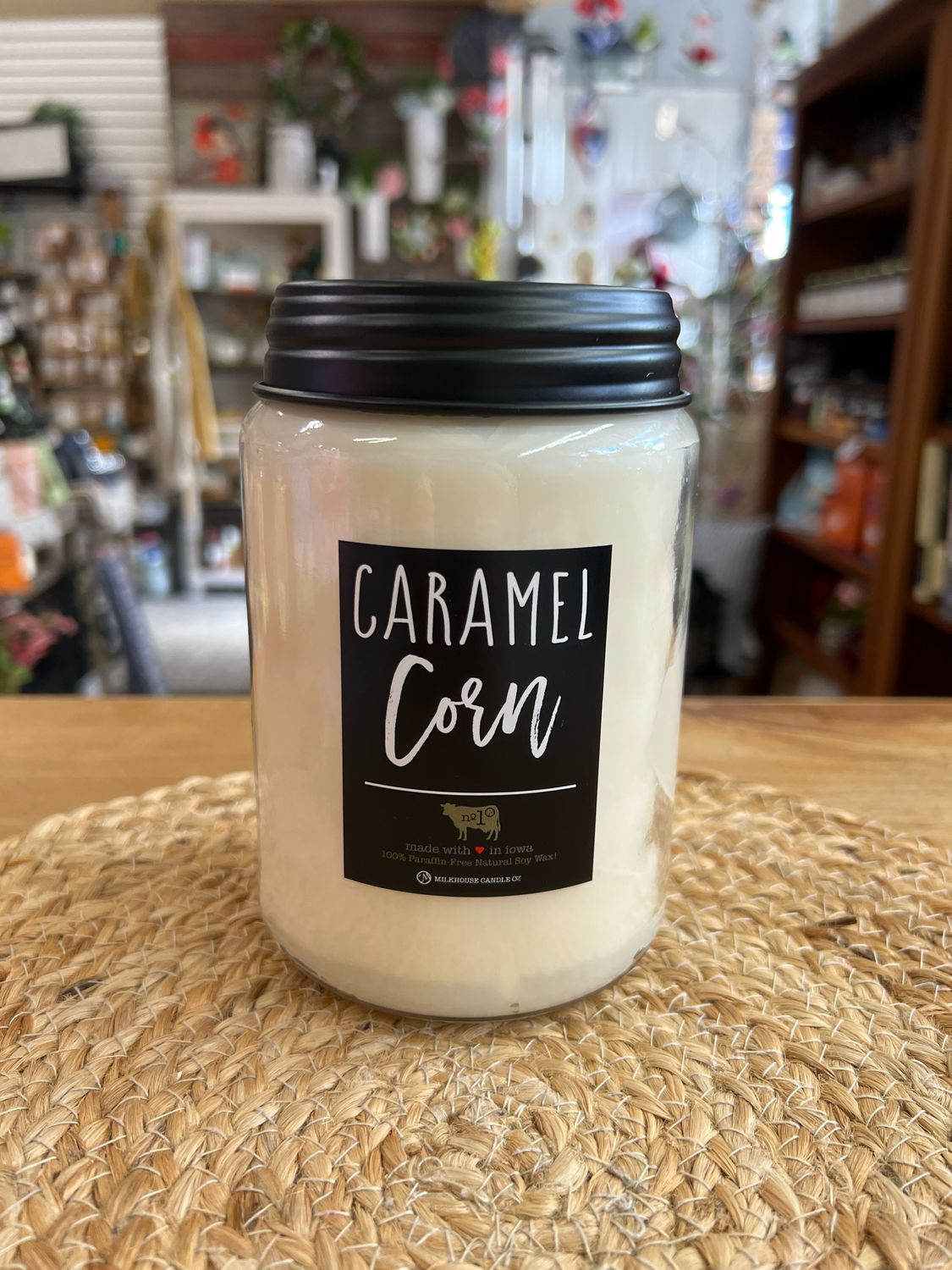 Milkhouse Caramel Corn 26oz Apothecary Candle Milkhouse Caramel Corn 26oz Apothecary Candle