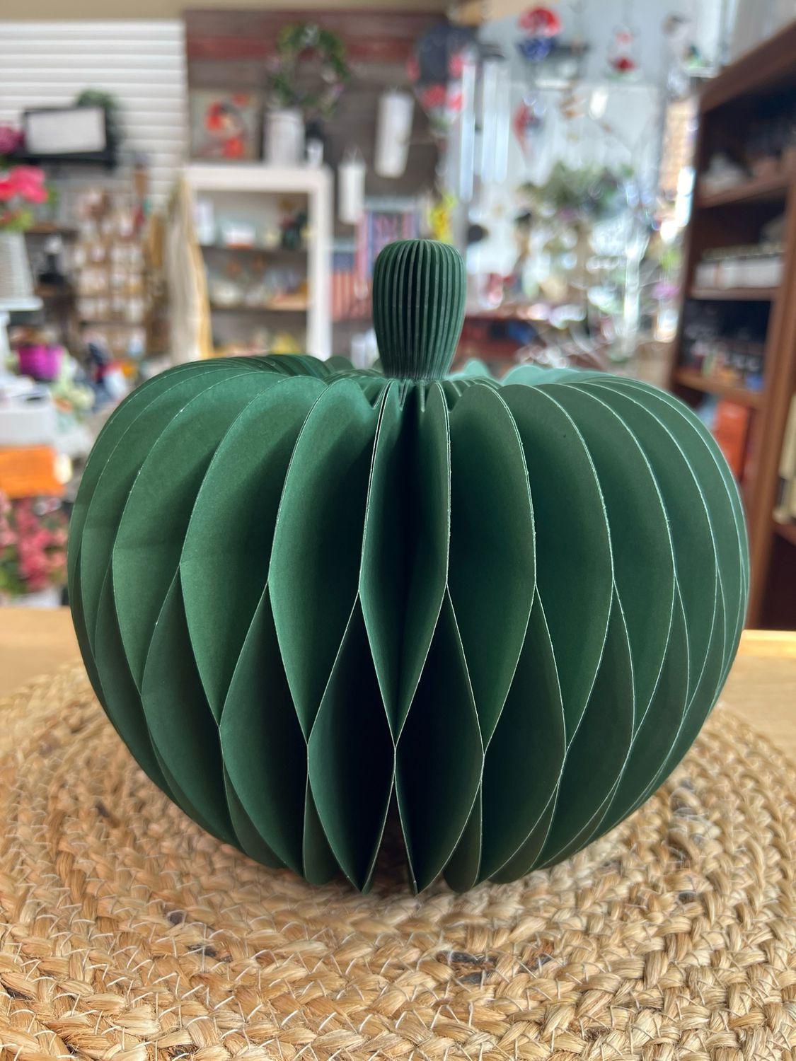 Pumpkin Folded Paper Decor Pumpkin Folded Paper Decor