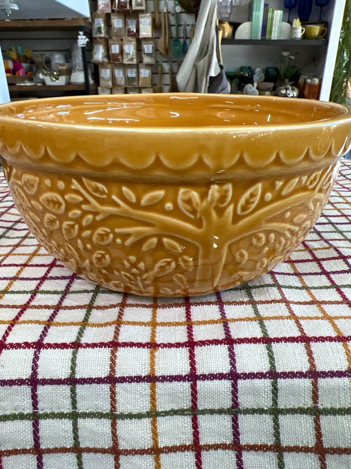 Saffron Embossed Bowl Saffron Embossed Bowl