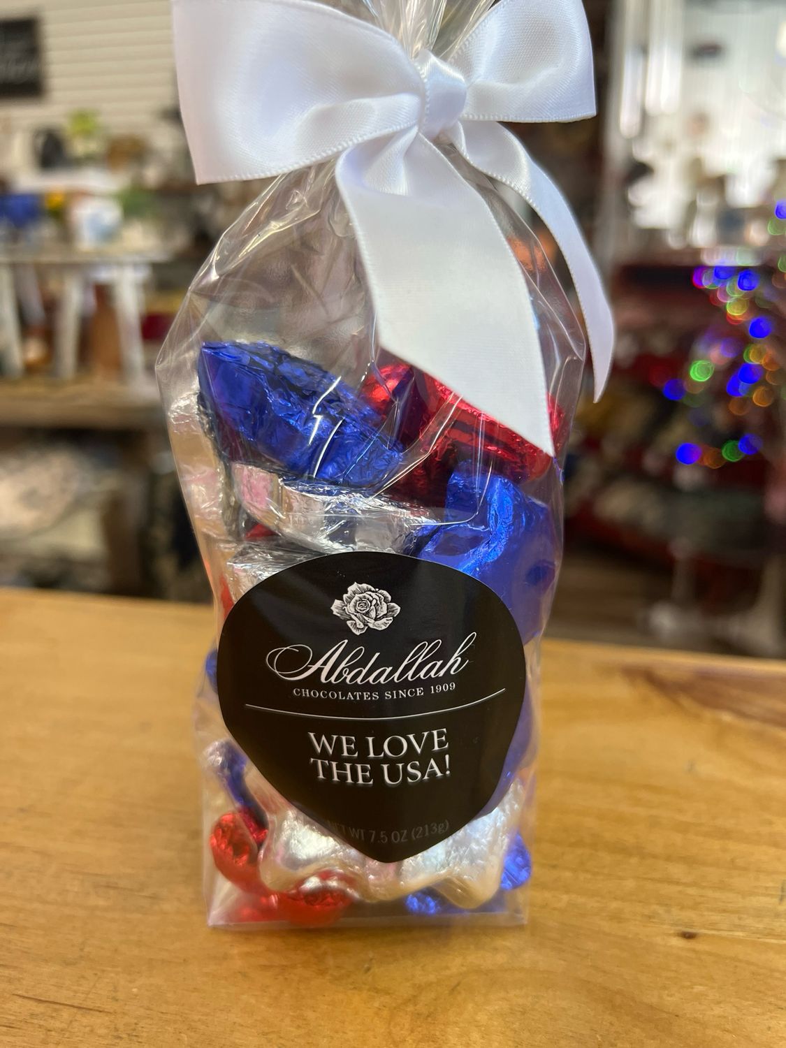 7.5oz We Love the USA Foiled Milk Chocolates 7.5oz We Love the USA Foiled Milk Chocolates
