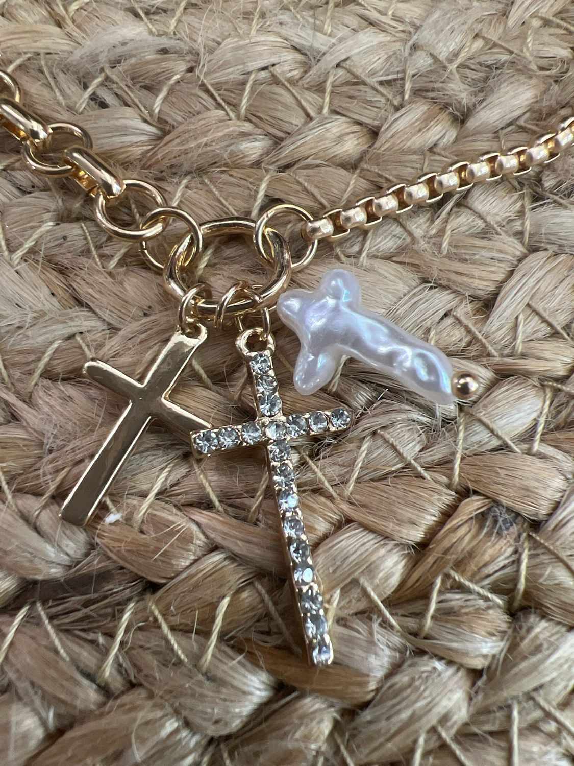 Triple Cross Necklace Triple Cross Necklace