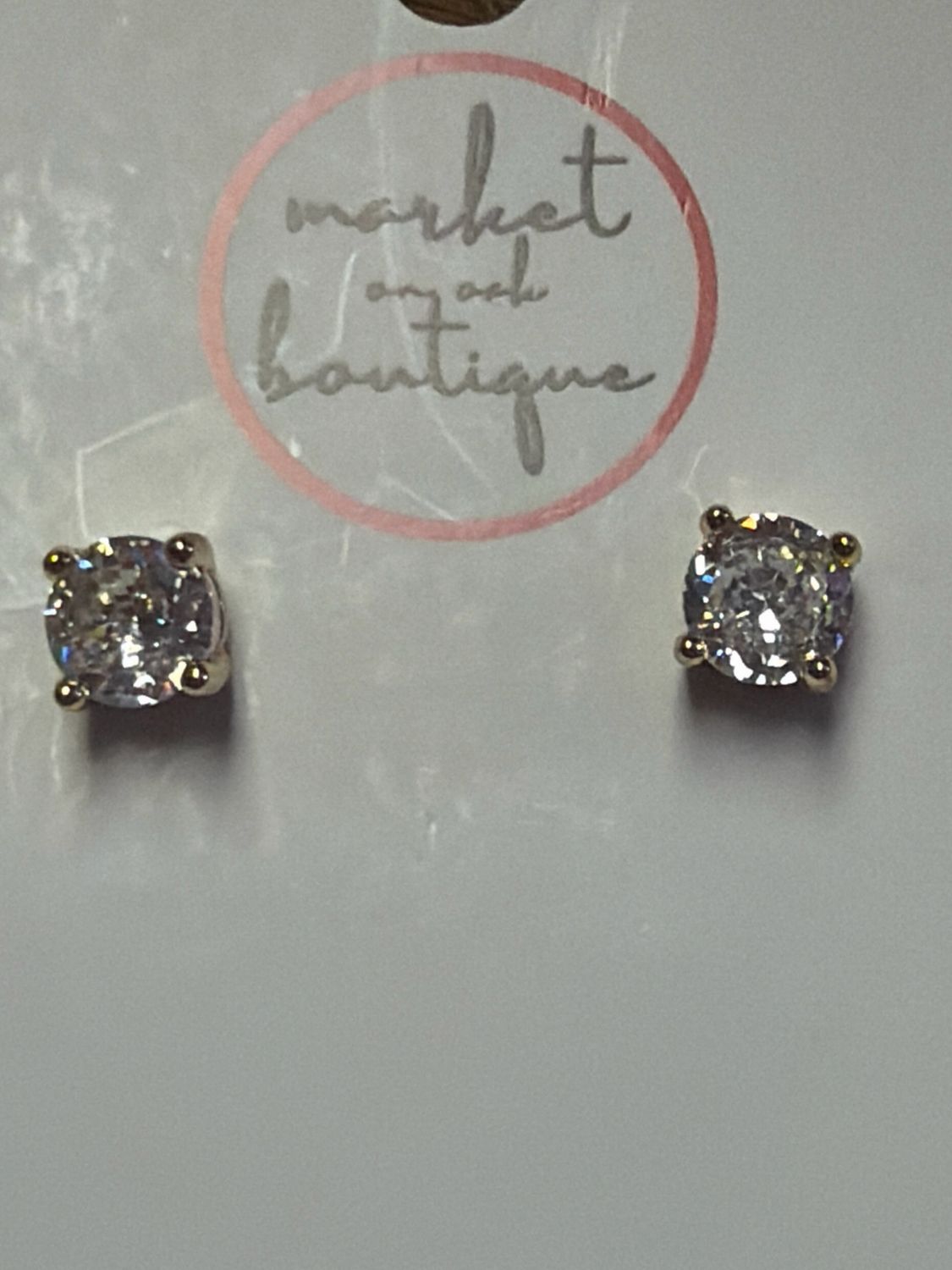 Rhinestone Stud Earrings Rhinestone Stud Earrings
