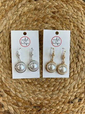 Pearl Drop Earrings Pearl Drop Earrings