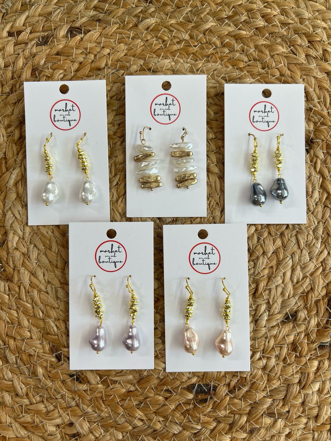 Freshwater Pearl Earrings Freshwater Pearl Earrings