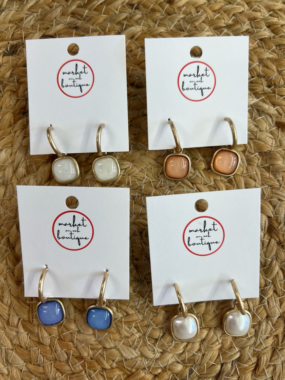 Colorful Drop Earrings Colorful Drop Earrings