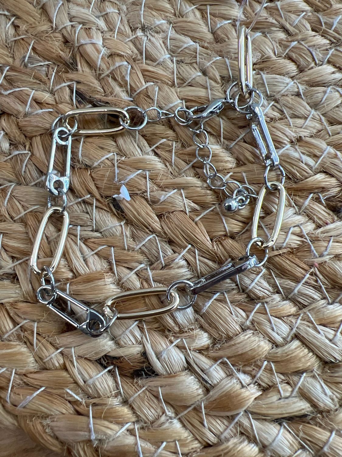 2 Tone Open Oval Bracelet 2 Tone Open Oval Bracelet
