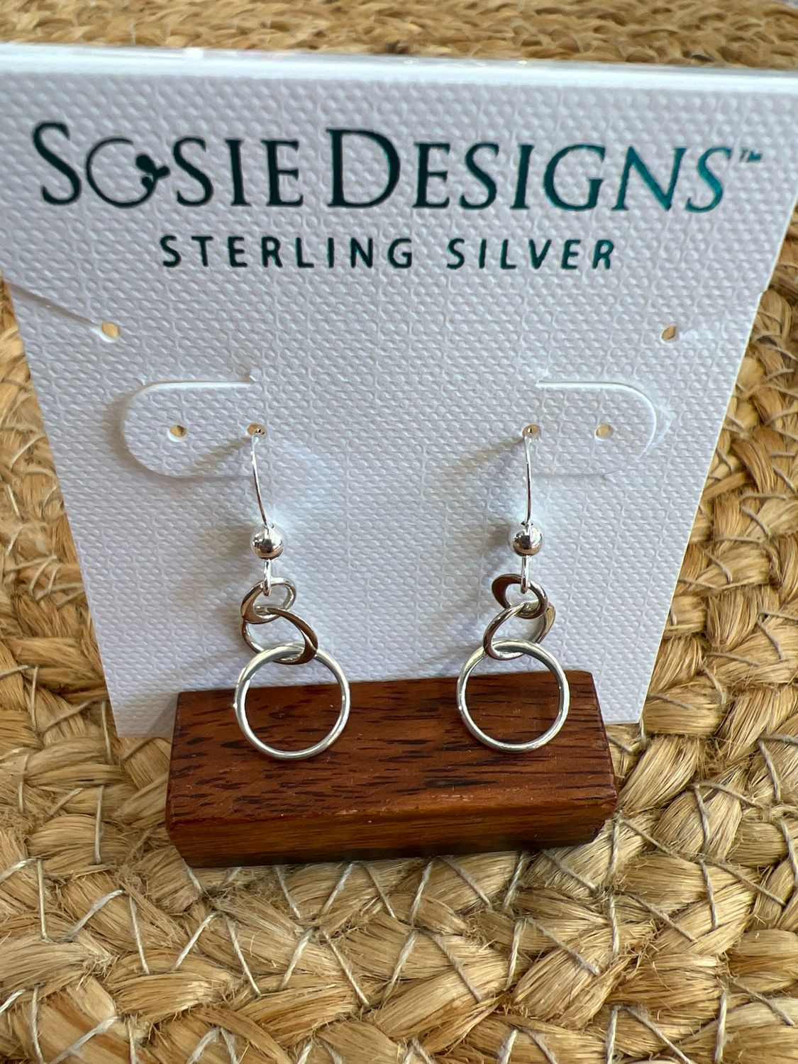 Sterling Silver Ringlet Earrings Sterling Silver Ringlet Earrings
