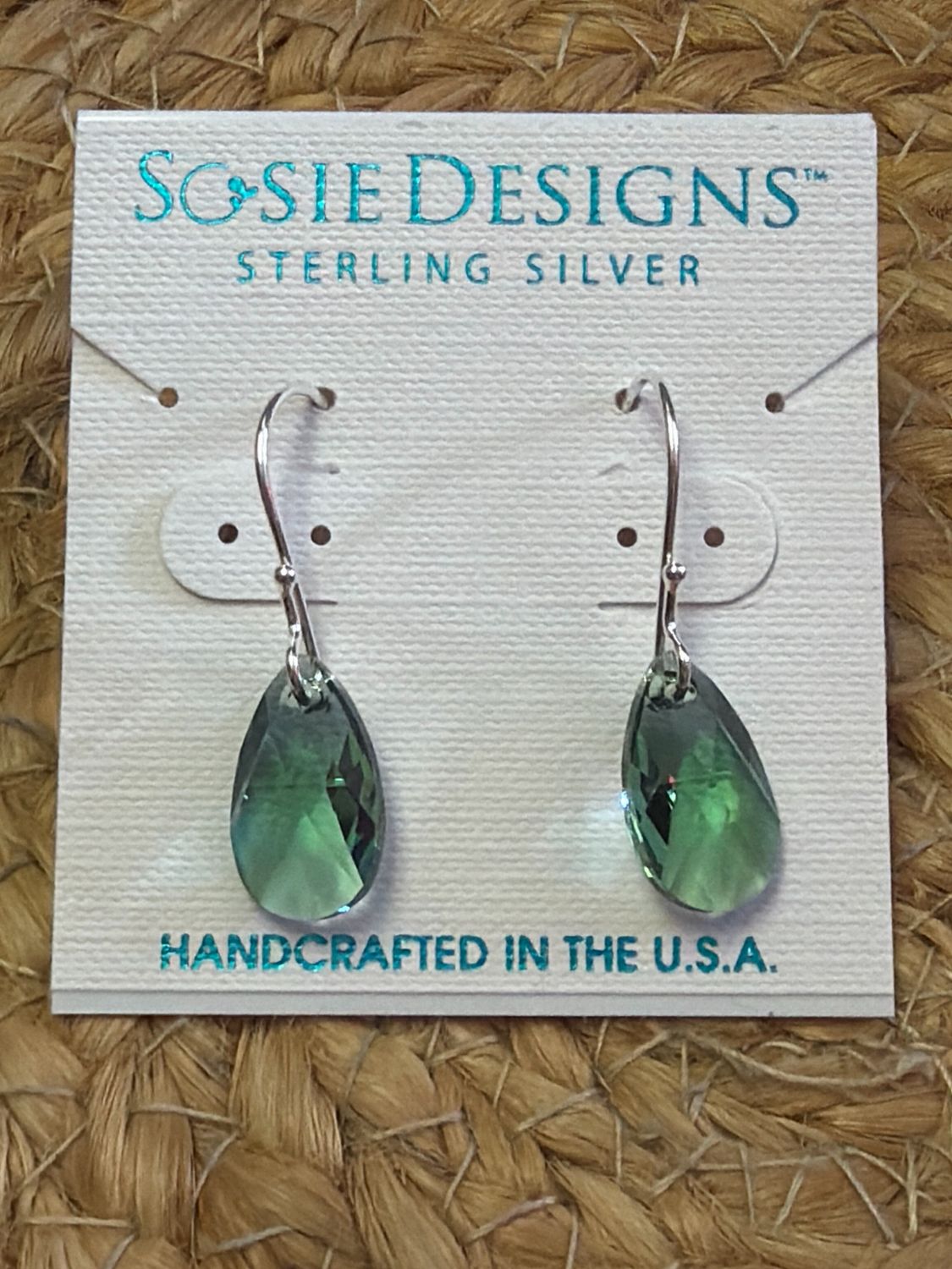 Crystal Briolette Earrings Crystal Briolette Earrings