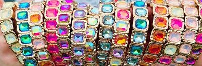 Stretch Chunky Rhinestone Bracelet Stretch Chunky Rhinestone Bracelet