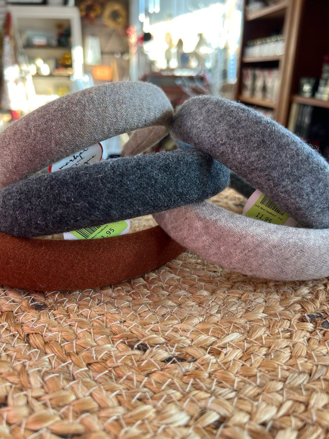 Solid Wool Headband