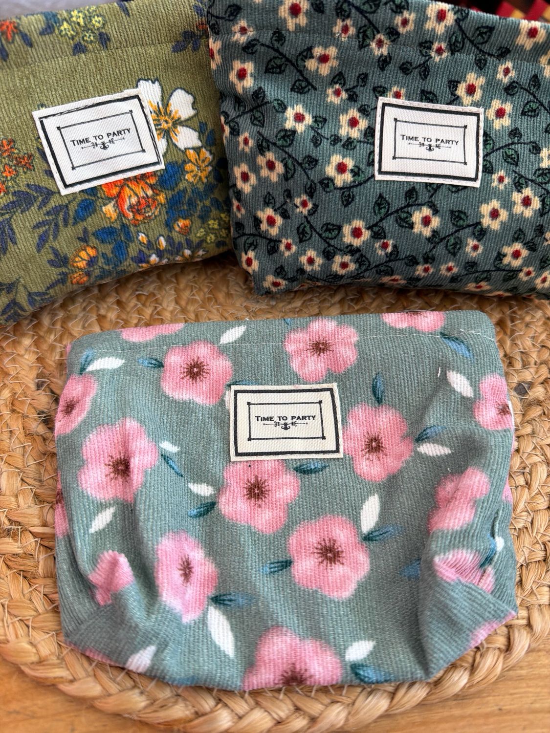 Floral Make Up Bag Floral Make Up Bag