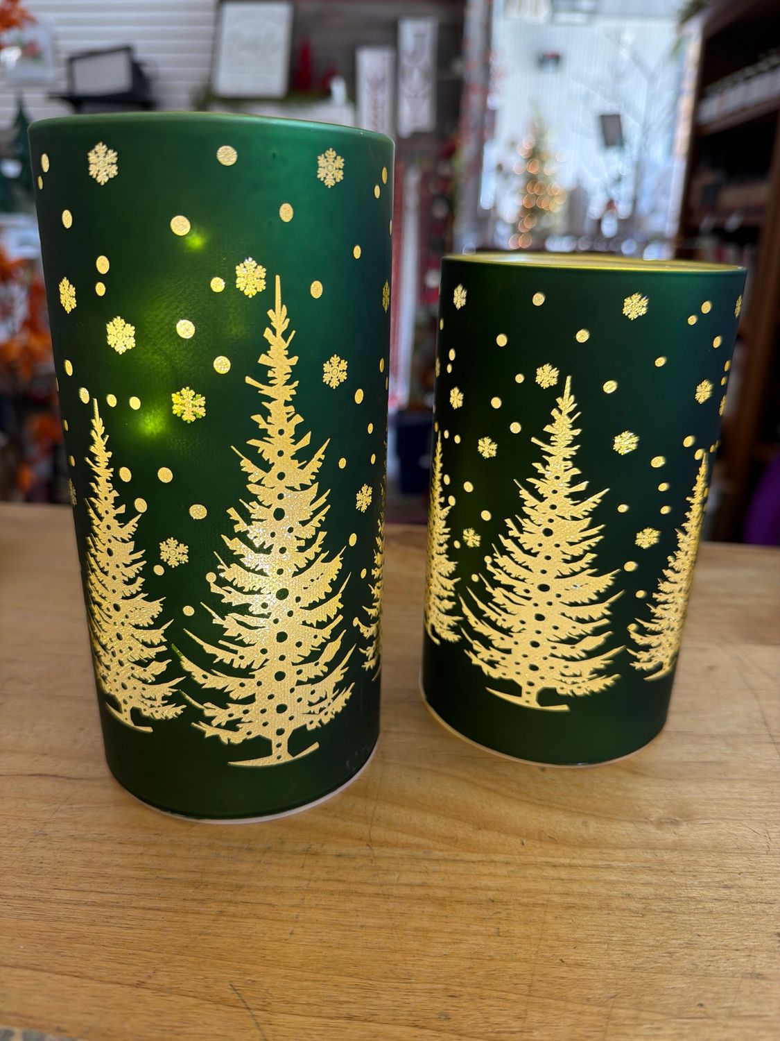 Green Trees Luminary Green Trees Luminary