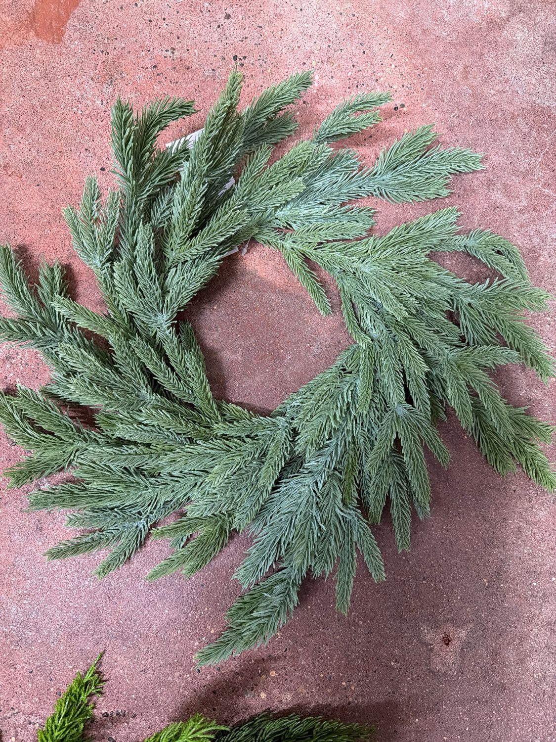 17" Spruce Candle Ring